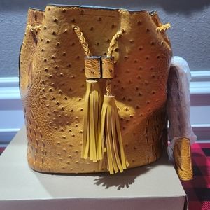 Le Miel Vegan Bag with Wallet NWT